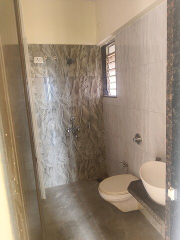 Bathroom in 1 BHK Apartment at Vihang Hills, Ghodbunder Road – for Rent