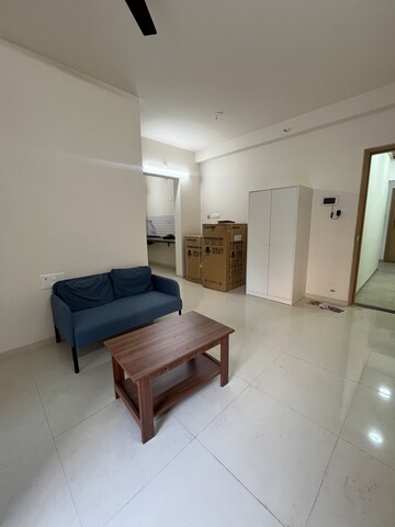 Living Room in 1 BHK Apartment at Godrej Green Cove, Mahalunge – for Rent