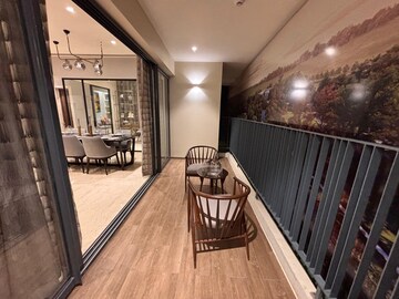 Balcony in 3 BHK Apartment at Kalpataru Parkcity Sunrise, Kolshet Road – for Sale