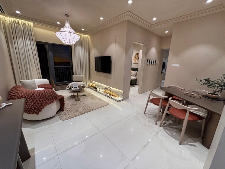 Living Room, kalpataru-parkcity-sunrise 3 Bedroom 1059 Sq.Ft. Apartment In Kolshet Road Thane 7977055