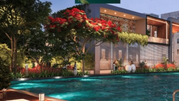 Swimming Pool in  Shop at Raheja Vanya, Sector 99a – for Sale