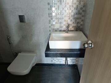 Bathroom in 2 BHK Apartment at Rajesh Raj Infinia, Malad West – for Rent