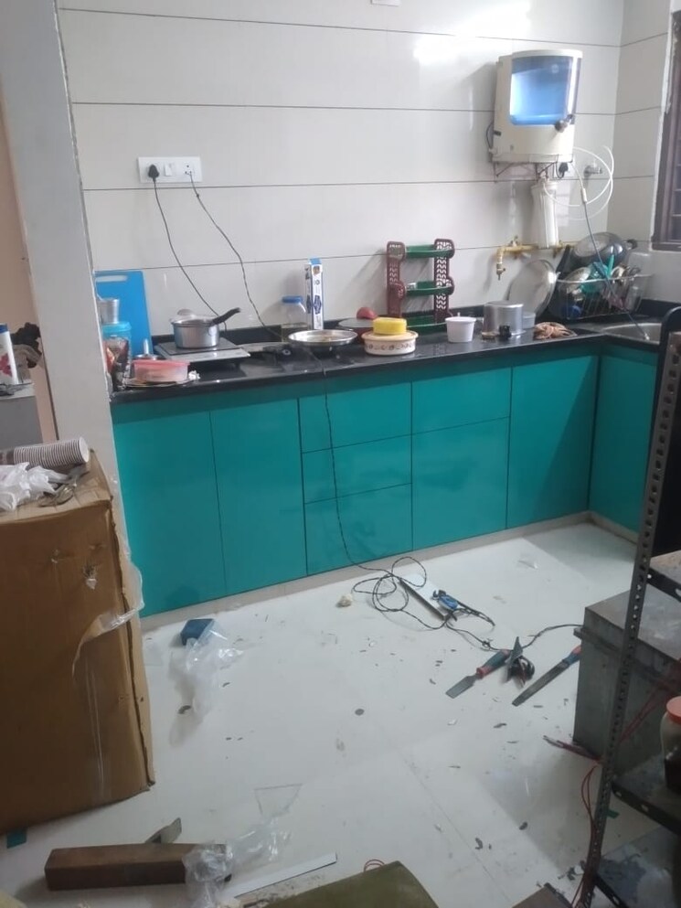 Kitchen, gota 3 Bedroom 1500 Sq.Ft. Apartment In Gota Ahmedabad 7977122