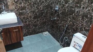 Bathroom in 3 BHK Apartment at Freedom Fighters Enclave – for Rent