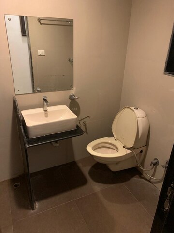Bathroom in 2 BHK Apartment at Cosmic Heights, Wadala – for Rent
