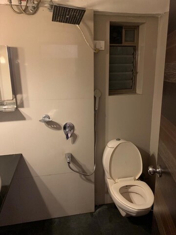 Bathroom in 2 BHK Apartment at Cosmic Heights, Wadala – for Rent