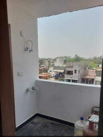 Balcony in 3 BHK Builder Floor at Yojna Vihar – for Rent