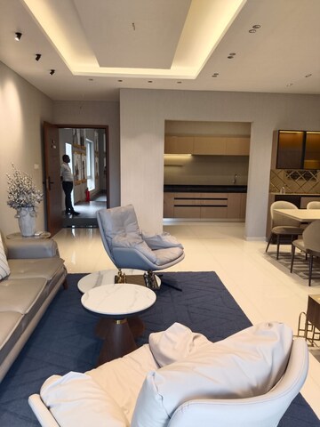 Living Room in 4 BHK Apartment at Osian Almanova, Mundhwa – for Sale