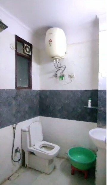 Bathroom in 2 BHK Builder Floor at Vivek Vihar Phase 1 – for Rent