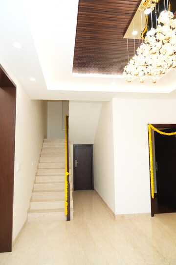 Staircase in 4 BHK Villa at Adarsh Wisteria Phase 1, Chikkagubbi Village – for Rent