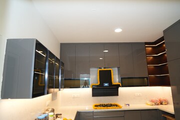 Kitchen in 4 BHK Villa at Adarsh Wisteria Phase 1, Chikkagubbi Village – for Rent