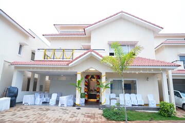4 BHK Villa – Exterior View View at Adarsh Wisteria Phase 1, Chikkagubbi Village - for Rent