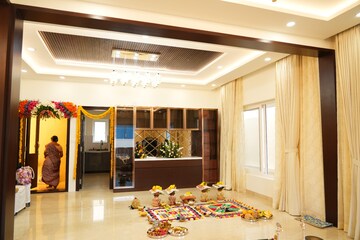Furnished Amenities in 4 BHK Villa at Adarsh Wisteria Phase 1, Chikkagubbi Village – for Rent