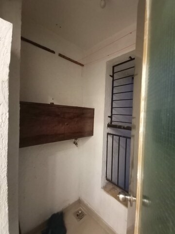 Bathroom in 2 BHK Apartment at Runwal Gardens, Dombivli East – for Rent