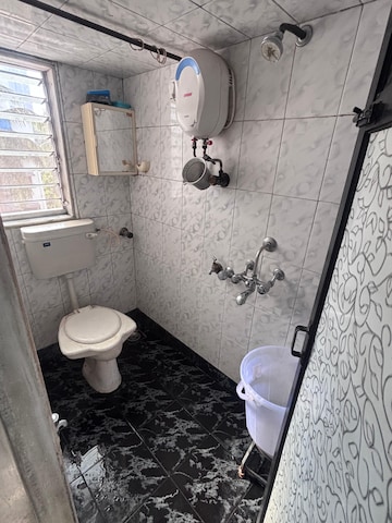 Bathroom in 2 BHK Apartment at Nalanda CHS Andheri, Andheri West – for Rent