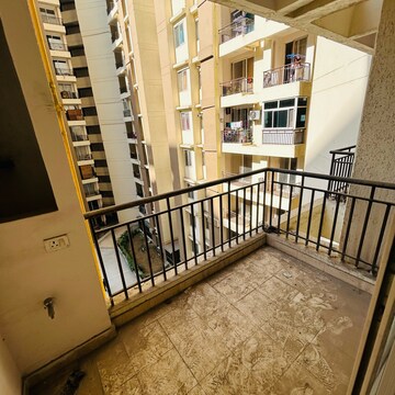 Balcony in 2 BHK Apartment at Amrapali Golf Homes, Haibatpur – for Rent