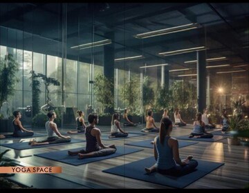 Gym in 1 BHK Apartment at Om Sai City Dombivli, Nilaje N V – for Sale