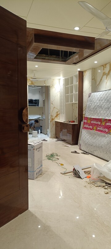 Living Room in 3 BHK Builder Floor at Anand Vihar – for Rent