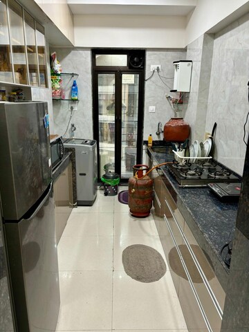 Kitchen in 2 BHK Apartment at Kakad Paradise Phase 1, Mira Road – for Rent