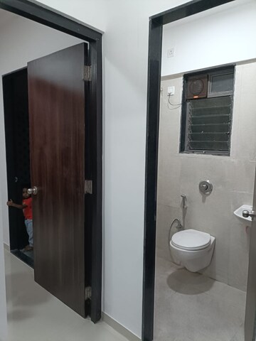 Bathroom in 1 BHK Apartment at UK Iridium, Kandivali East – for Rent
