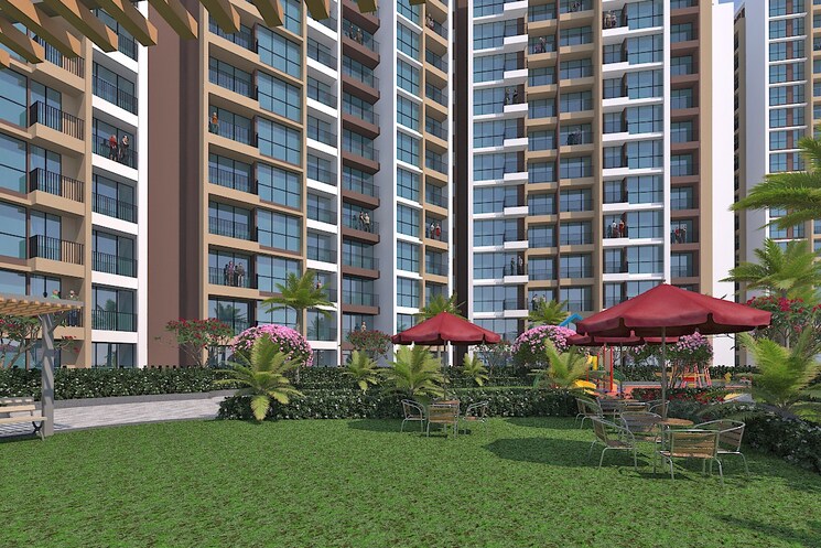 Exterior View, om-sai-city-dombivli 2 Bedroom 577 Sq.Ft. Apartment In Nilaje N V Thane 7978240