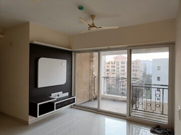 Living Room in 2 BHK Apartment at Nyati Elysia, Kharadi – for Rent