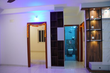 Master Bedroom in 3 BHK Apartment at SMR Vinay Iconia Phase II, Kondapur – for Rent