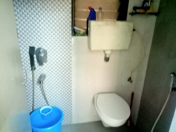 Bathroom in 1 BHK Apartment at Elina Tower, Mira Road – for Rent