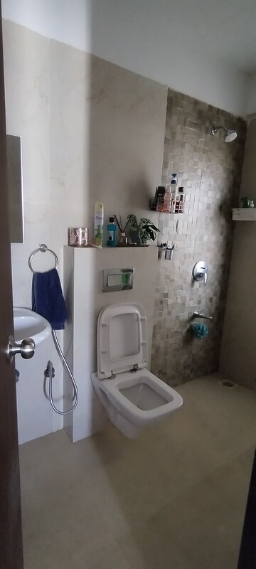 Bathroom in 2 BHK Apartment at NG Grand Plaza, Ghansoli – for Rent
