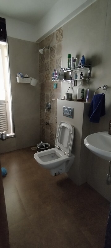 Bathroom in 2 BHK Apartment at NG Grand Plaza, Ghansoli – for Rent