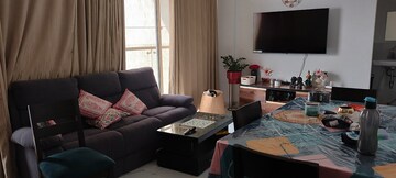 Living Room in 2 BHK Apartment at NG Grand Plaza, Ghansoli – for Rent