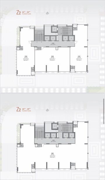 Floor Plan in  Office Space in IT/SEZ at Hebatpur – for Sale