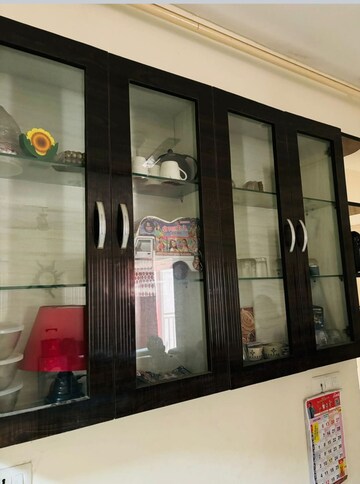 Kitchen in 3 BHK Apartment at Shri Radha Sky Gardens, Sector 16b Greater Noida – for Rent