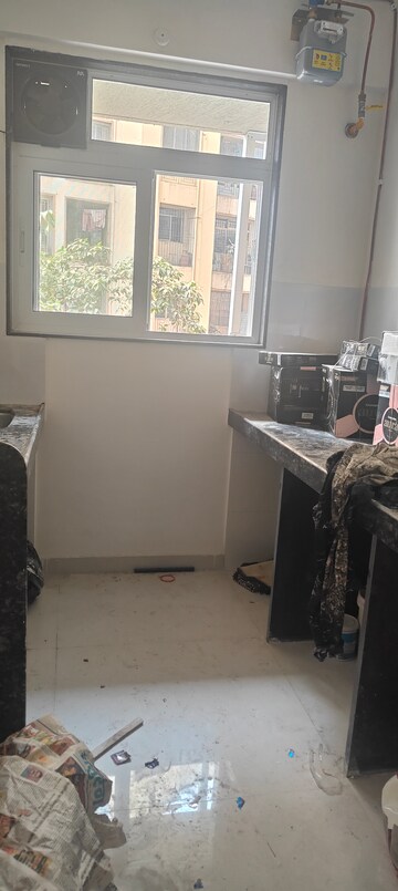 Master Bedroom in 1 BHK Apartment at Ashar Axis, Majiwada – for Rent