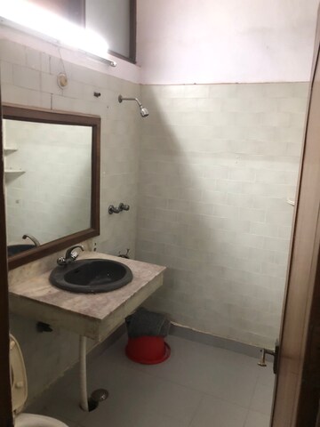 Bathroom in 2 BHK Builder Floor at Kailash Colony – for Rent