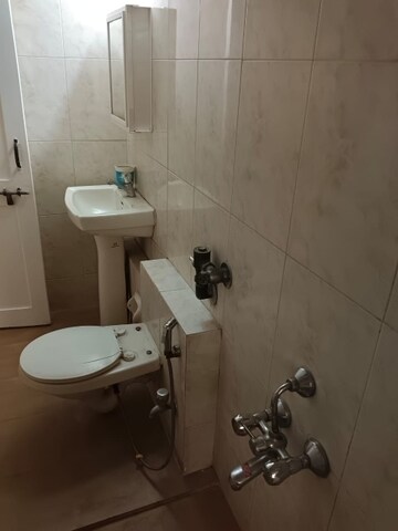 Bathroom in 1 BHK Apartment at Gurukrupa Marina Enclave, Malad West – for Sale