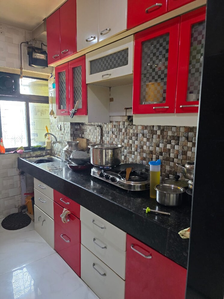 Kitchen, hill-view-chs-haware-city 3 Bedroom 1050 Sq.Ft. Apartment In Haware City Thane 7978665