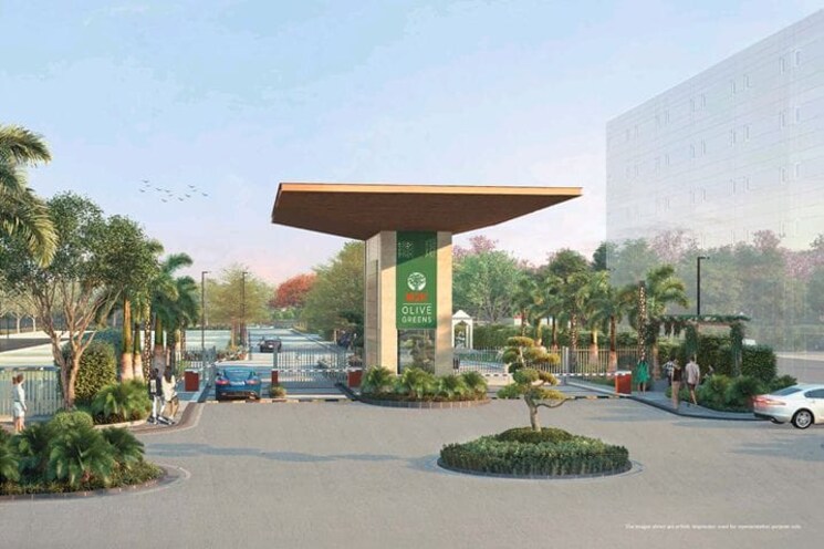 Exterior View, m2k-olive-greens  154 Sq.Yd. Plot In Sector 104 Gurgaon 7978695