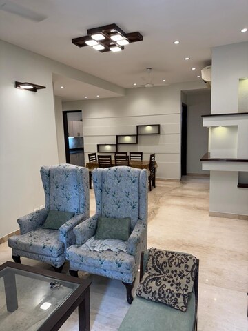 Living Room in 4 BHK Builder Floor at Malibu Town – for Sale