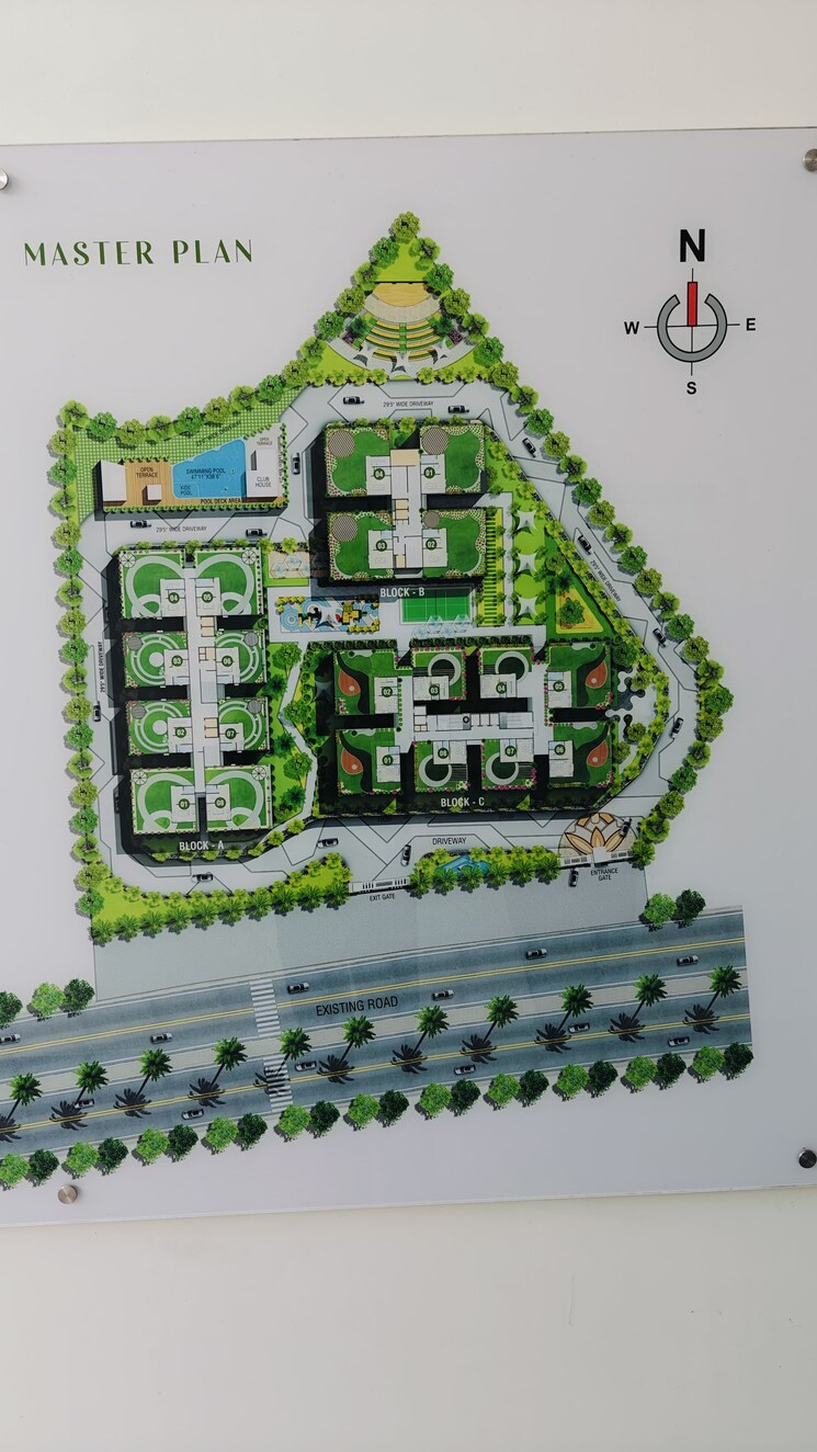 Master Plan, pragathi-green-woods 3 Bedroom 2060 Sq.Ft. Apartment In Bowrampet Hyderabad 7978761
