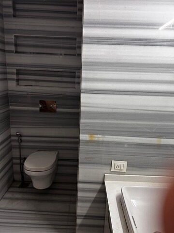 Bathroom in 4 BHK Builder Floor at Panchsheel Enclave – for Rent