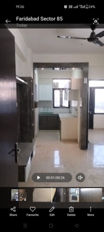 Master Bedroom in 1 BHK Apartment at Amolik Sankalp, Sector 85 – for Rent