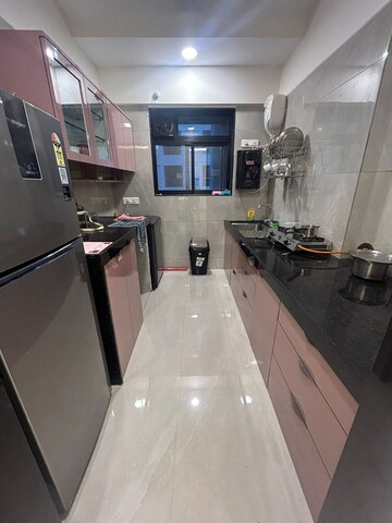 Kitchen in 2 BHK Apartment at Fortune Enclave, Khar West – for Rent