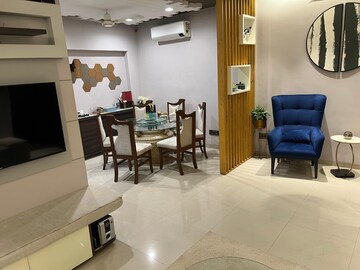 Living Room in 2 BHK Apartment at Fortune Enclave, Khar West – for Rent