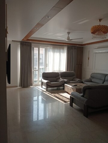 Living Room in 4 BHK Builder Floor at Greater Kailash I – for Sale