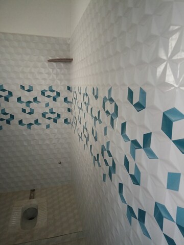 Bathroom in 2 BHK Builder Floor at Rajeev Nagar – for Rent