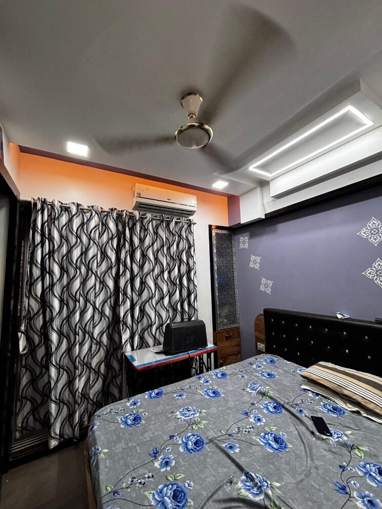 Bedroom, sunshine-willows 1 Bedroom 520 Sq.Ft. Apartment In Ghansoli Navi Mumbai 7978943