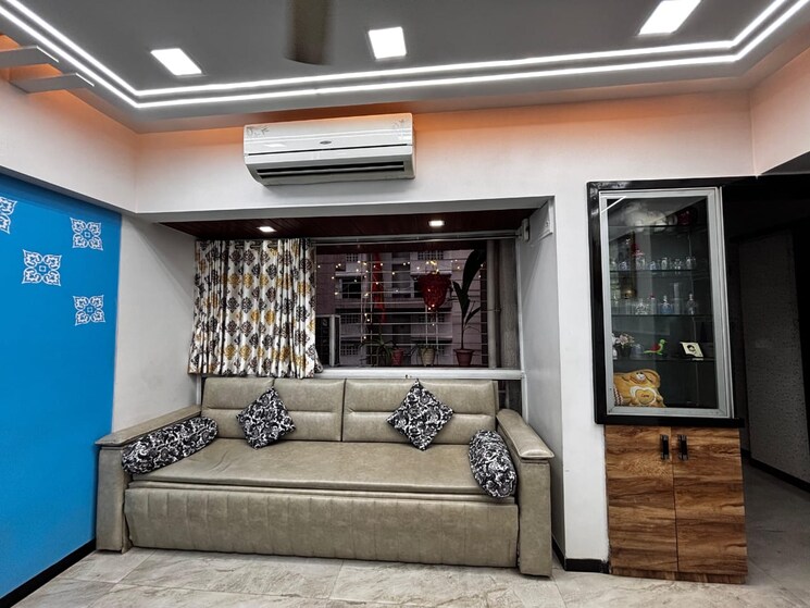 Living Room, sunshine-willows 1 Bedroom 520 Sq.Ft. Apartment In Ghansoli Navi Mumbai 7978943