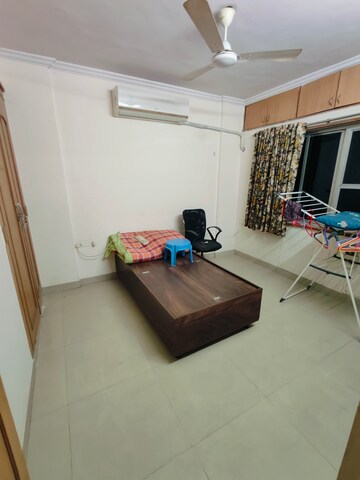 Master Bedroom in 1 BHK Apartment at Shubharambh Complex, Manpada – for Rent