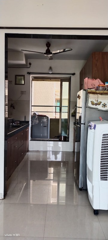 Kitchen in 2.5 BHK Apartment at Neelkanth Greens, Manpada – for Rent